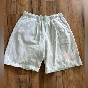 Nike Men's Mint Green Athletic Shorts